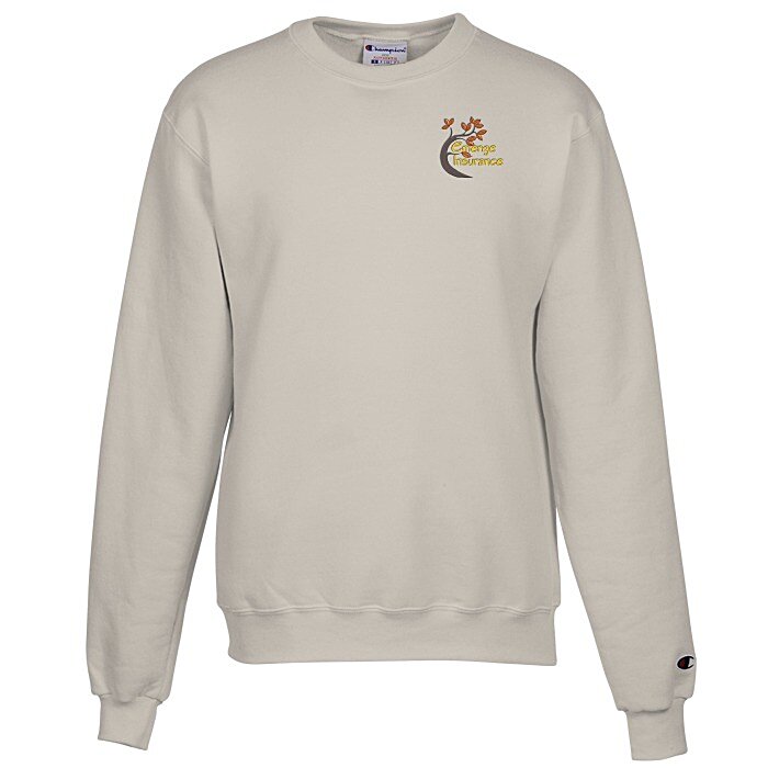 Custom Champion Powerblend Crew Sweatshirt