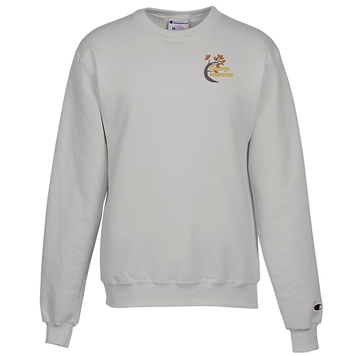 Custom Champion Powerblend Crew Sweatshirt