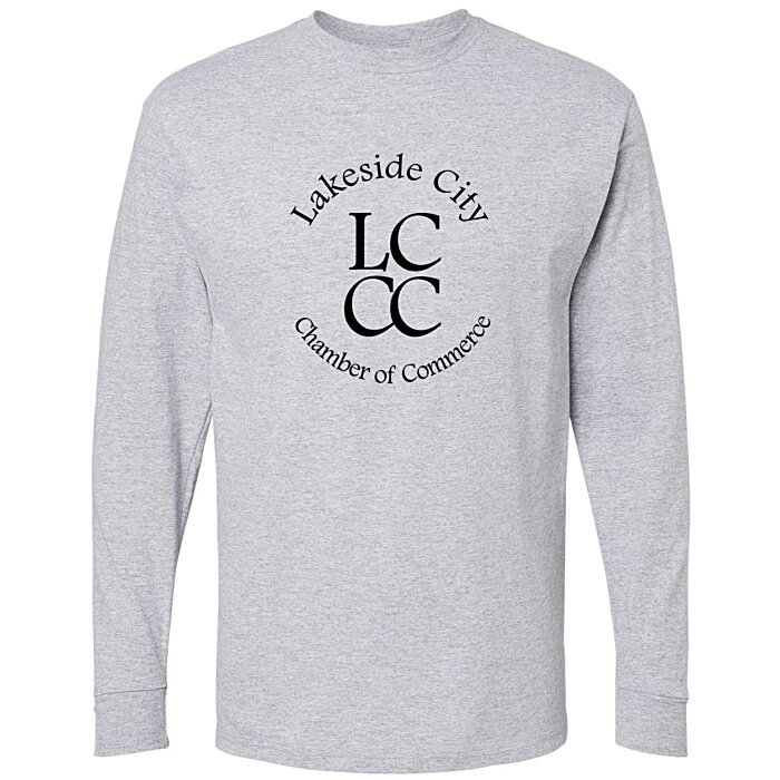 Custom M&O Gold Soft Touch LS T-Shirt - Men's - Screen
