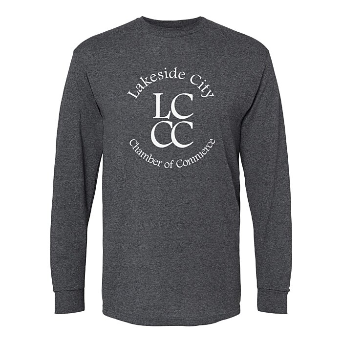 Custom M&O Gold Soft Touch LS T-Shirt - Men's - Screen