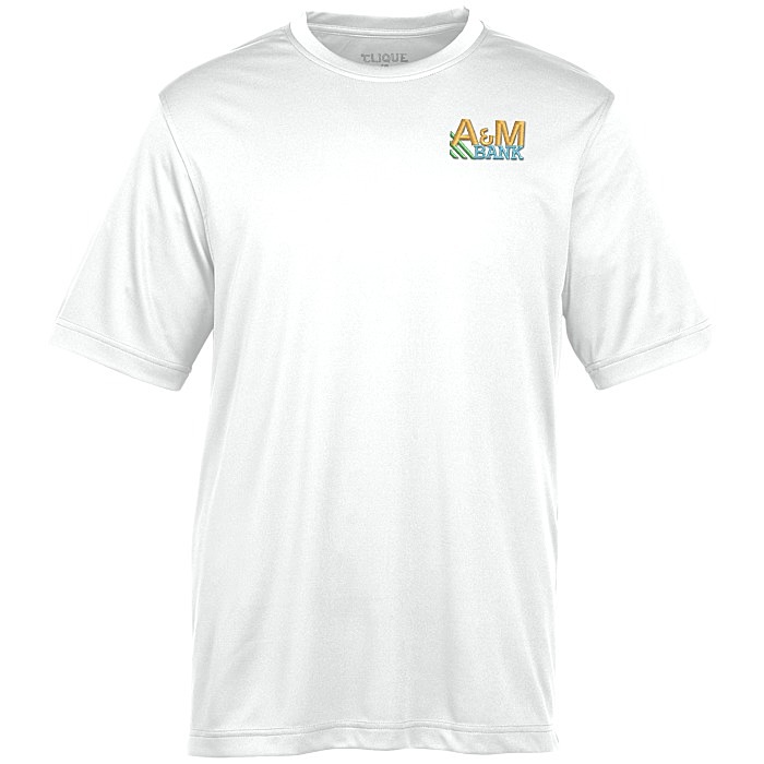 Custom Spin Dye Jersey Tee - Men's - Embroidered