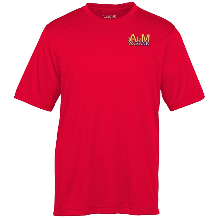 Custom Spin Dye Jersey Tee - Men's - Embroidered