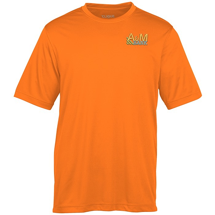 Custom Spin Dye Jersey Tee - Men's - Embroidered