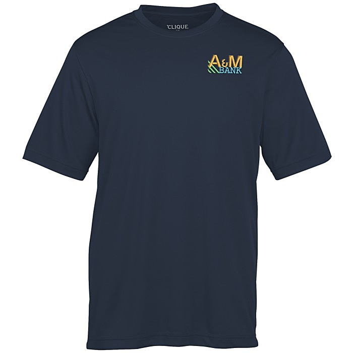 Custom Spin Dye Jersey Tee - Men's - Embroidered