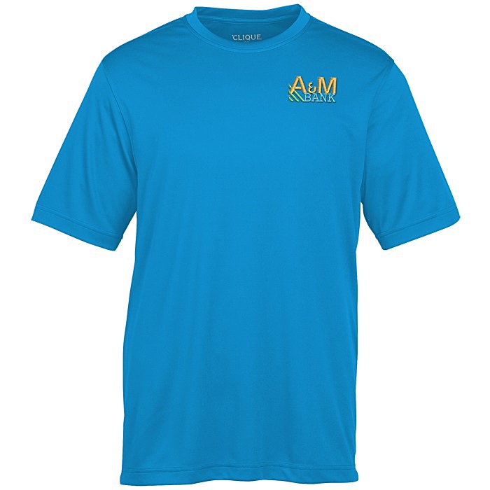 Custom Spin Dye Jersey Tee - Men's - Embroidered