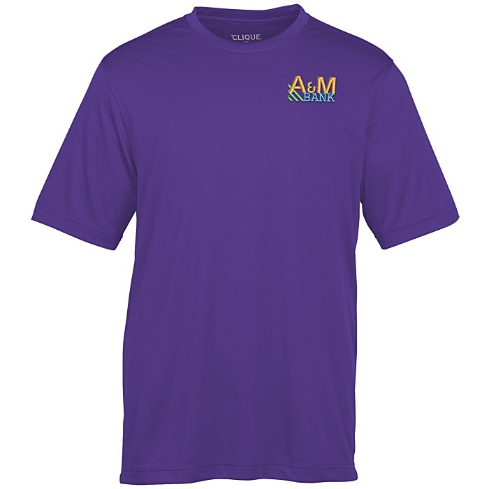 Custom Spin Dye Jersey Tee - Men's - Embroidered