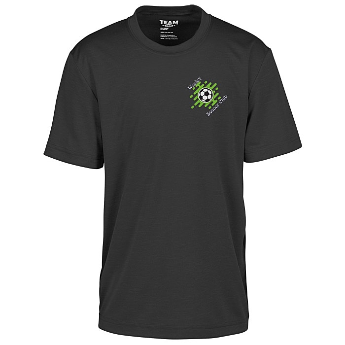 Custom Zone Performance Tee - Men's - Heathers - Embroidered