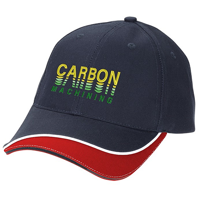 Custom Stream Piping Cap - Navy - 24 hr