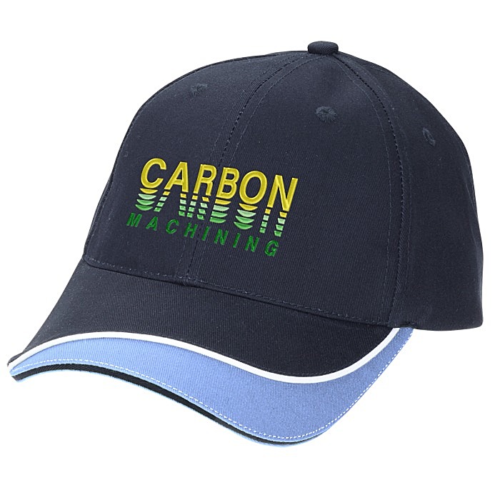 Custom Stream Piping Cap - Navy - 24 hr