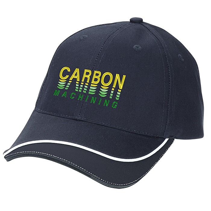 Custom Stream Piping Cap - Navy - 24 hr