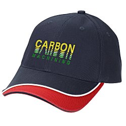 Custom Stream Piping Cap - Navy - 24 hr