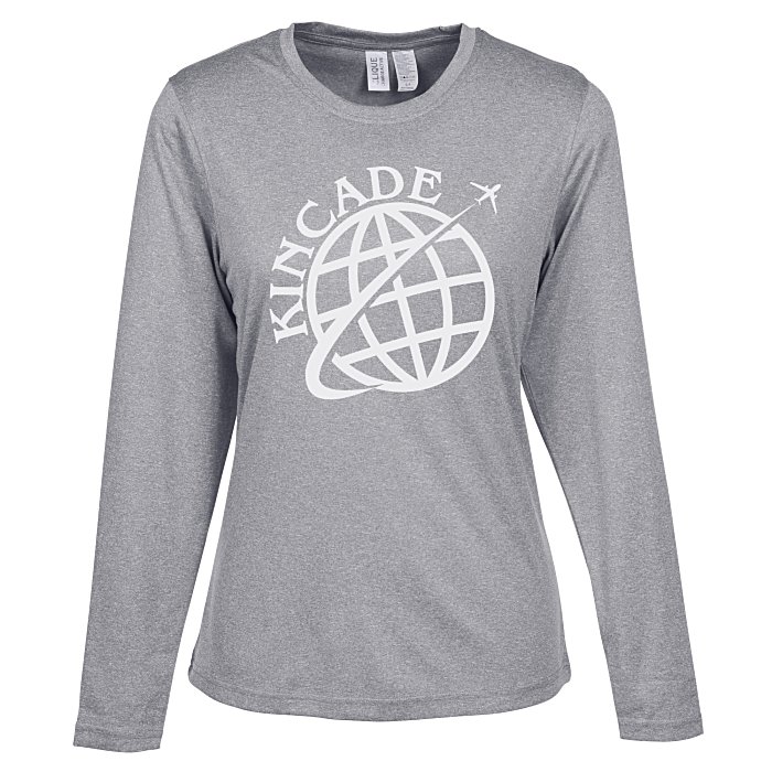 Custom Clique Charge Active LS Tee - Ladies'