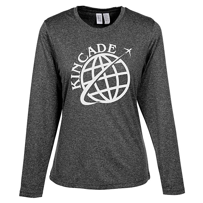 Custom Clique Charge Active LS Tee - Ladies'