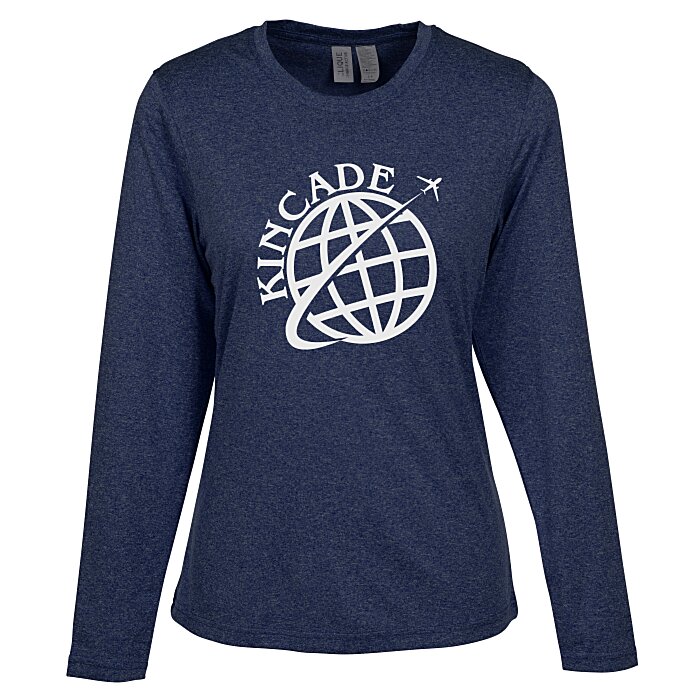 Custom Clique Charge Active LS Tee - Ladies'