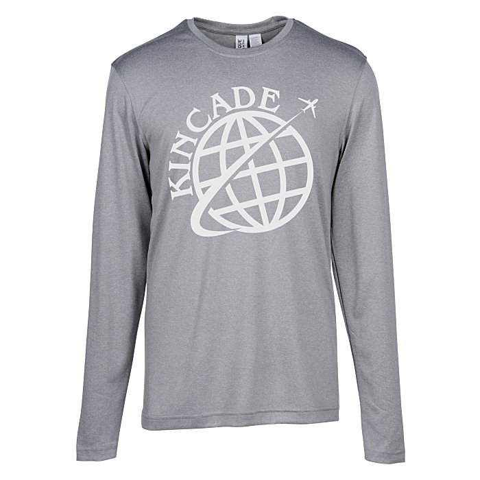 Custom Clique Charge Active LS Tee - Men's