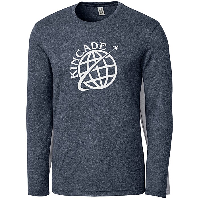Custom Clique Charge Active LS Tee - Men's