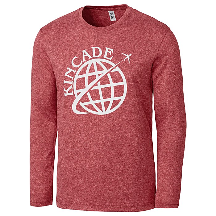 Custom Clique Charge Active LS Tee - Men's