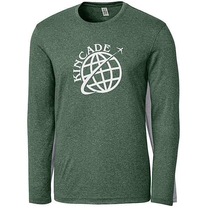 Custom Clique Charge Active LS Tee - Men's