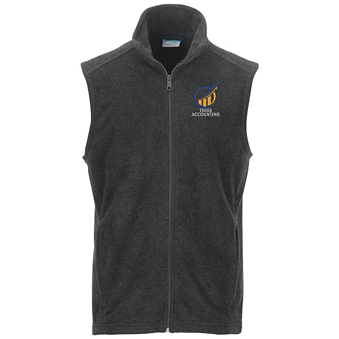 Custom Columbia Fleece Vest - Men's