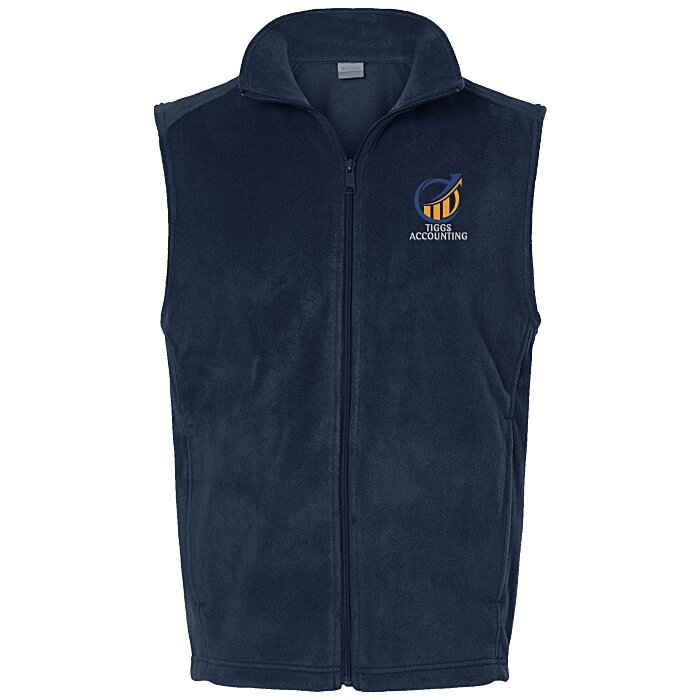 Custom Columbia Fleece Vest - Men's