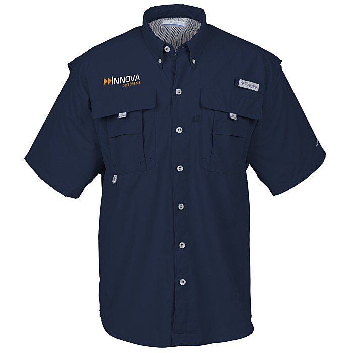 Custom Columbia Bahama II Short Sleeve Shirt