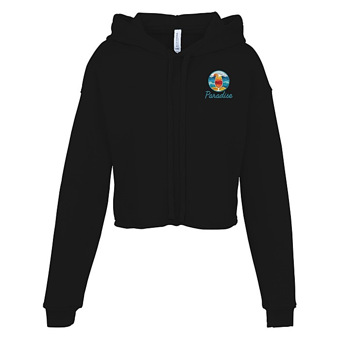 Custom Bella+Canvas Cropped Hoodie - Ladies'