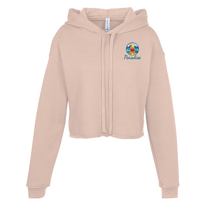 Custom Bella+Canvas Cropped Hoodie - Ladies'