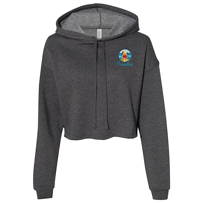 Custom Bella+Canvas Cropped Hoodie - Ladies'