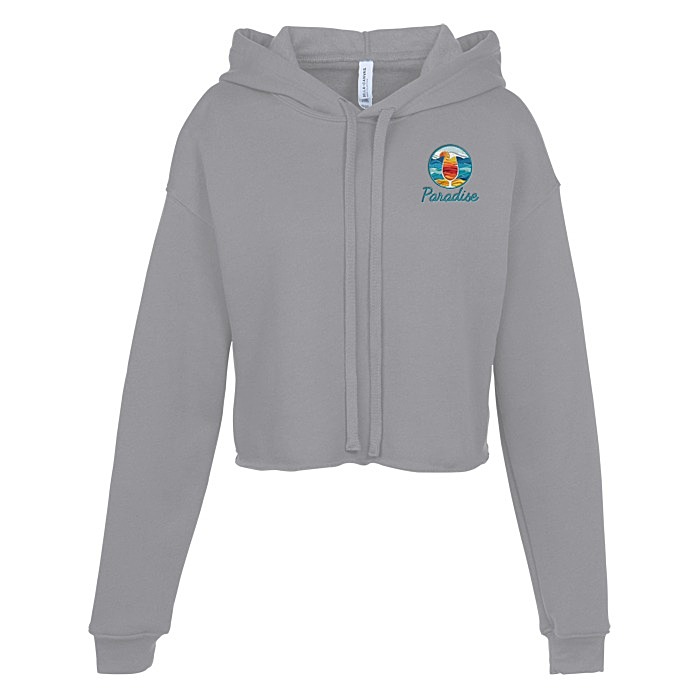 Custom Bella+Canvas Cropped Hoodie - Ladies'