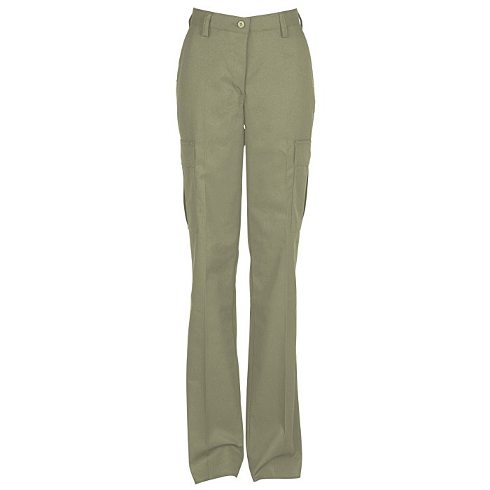 Custom Chino Blend Cargo Pants - Ladies'