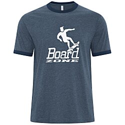 Custom Euro Spun Ringer Tee - Colours
