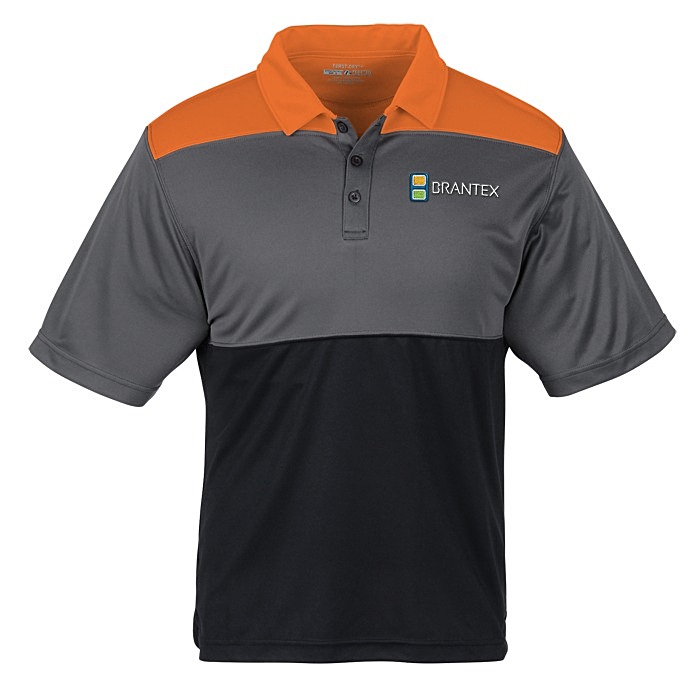 Custom Buffalo Colourblock Performance Polo - Men's
