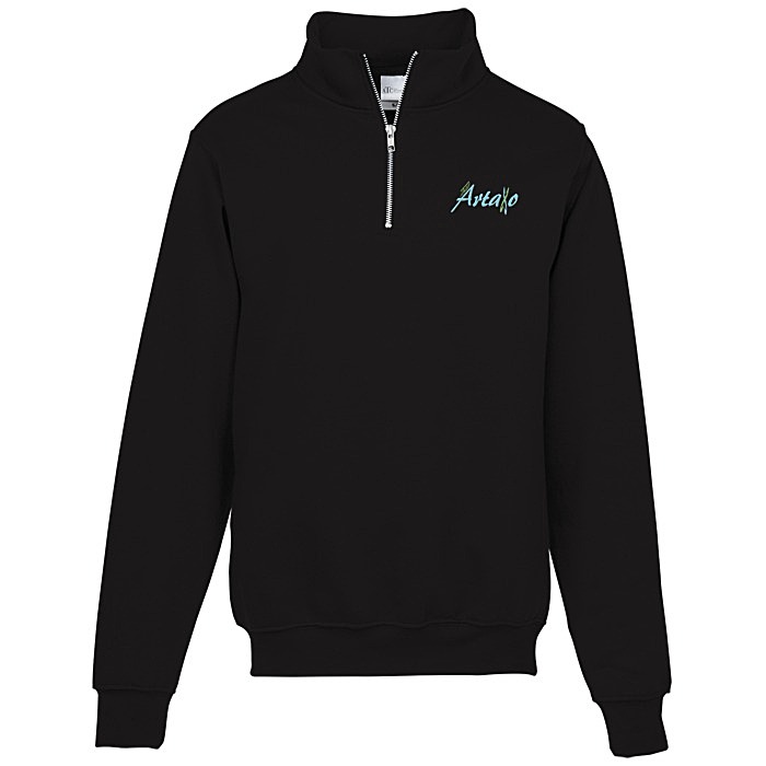 Custom Everyday 1/4-Zip Sweatshirt - Embroidered