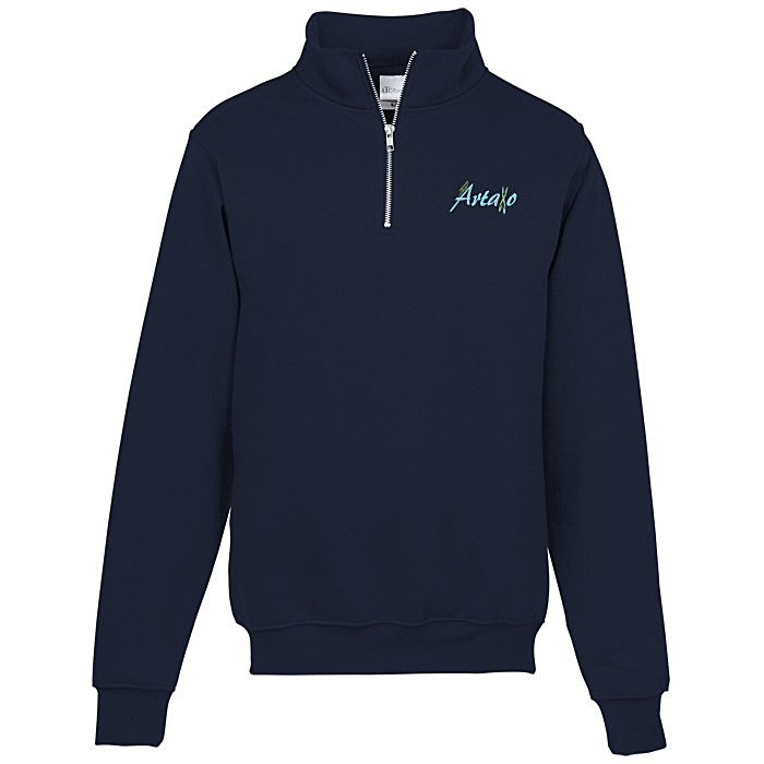 Custom Everyday 1/4-Zip Sweatshirt - Embroidered