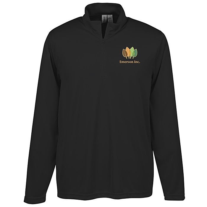 Custom Clique Spin 1/2-Zip Pullover - Men's
