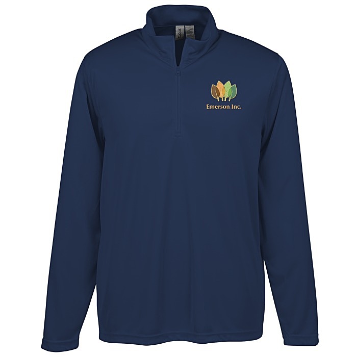 Custom Clique Spin 1/2-Zip Pullover - Men's