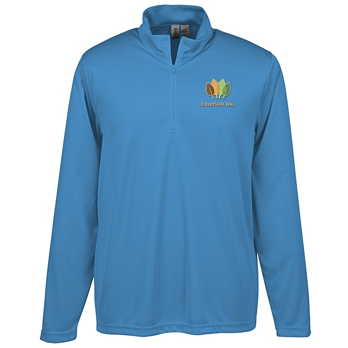 Custom Clique Spin 1/2-Zip Pullover - Men's