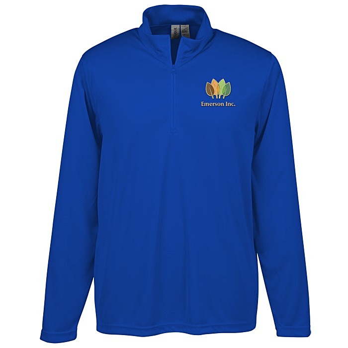 Custom Clique Spin 1/2-Zip Pullover - Men's