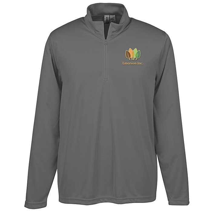 Custom Clique Spin 1/2-Zip Pullover - Men's