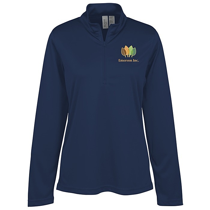 Custom Clique Spin 1/2-Zip Pullover - Ladies'