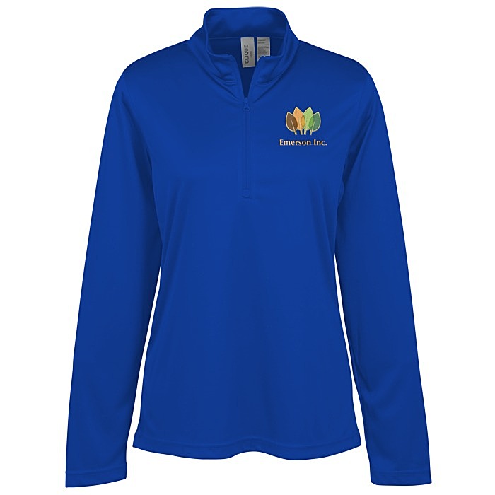 Custom Clique Spin 1/2-Zip Pullover - Ladies'