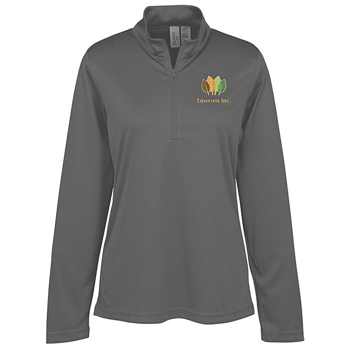 Custom Clique Spin 1/2-Zip Pullover - Ladies'