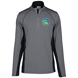 Custom Clique Ice Colourblock 1/2-Zip Pullover - Men's