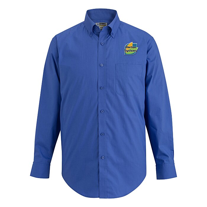 Custom Comfort Stretch Poplin Shirt - Men's