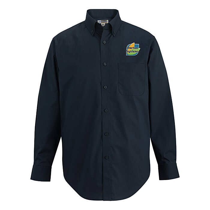 Custom Comfort Stretch Poplin Shirt - Men's