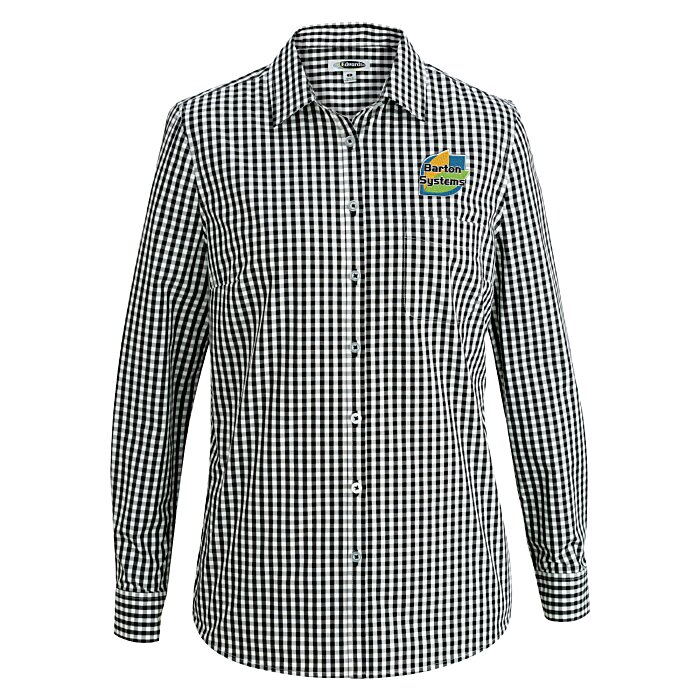 Custom Comfort Stretch Poplin Shirt - Ladies'