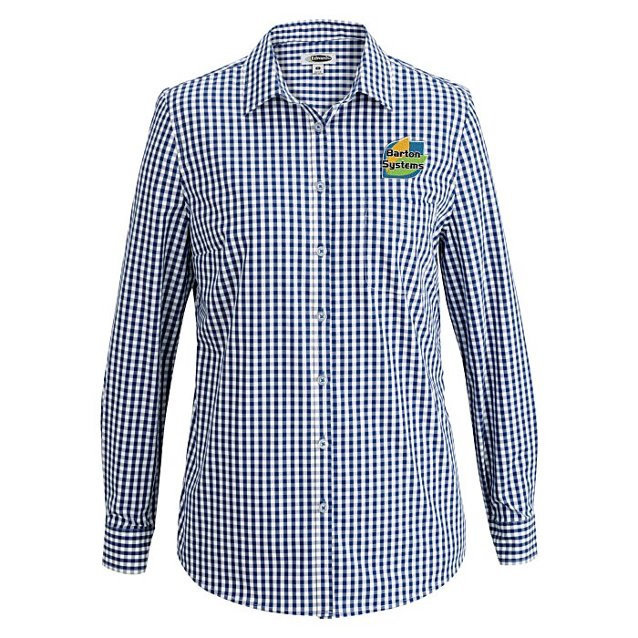 Custom Comfort Stretch Poplin Shirt - Ladies'
