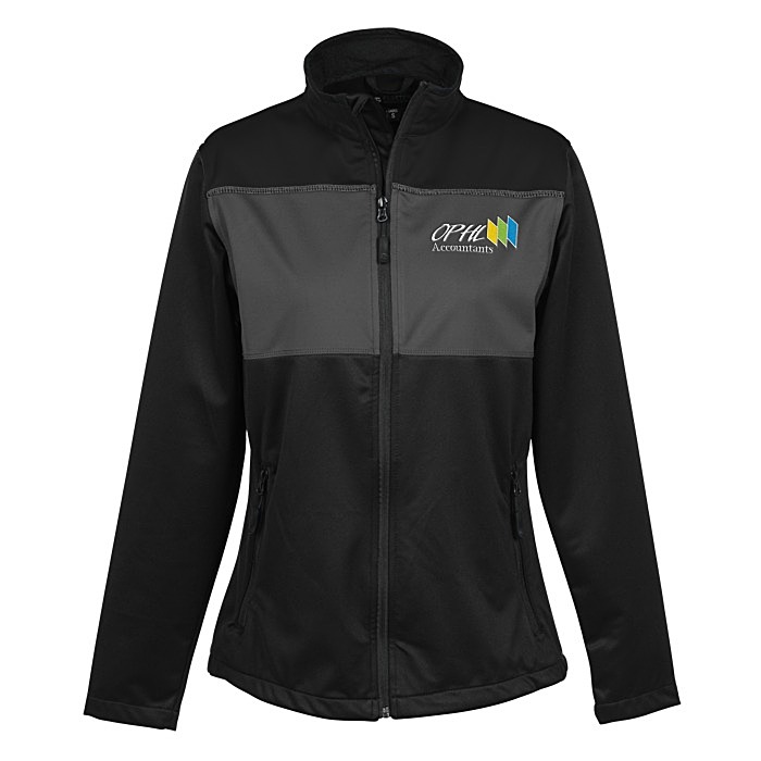 Custom Alexandria Lightweight Colourblock Jacket - Ladies'