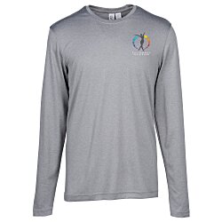 Custom Clique Charge Active LS Tee - Men's - Embroidered