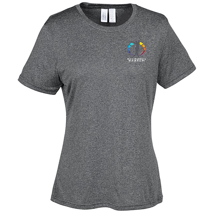 Custom Clique Charge Active Tee - Ladies' - Embroidered